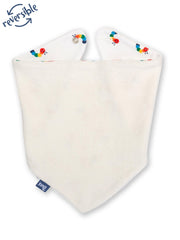 Rainbow caterpillar bib