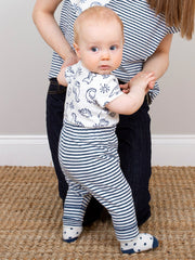 Stripy leggings