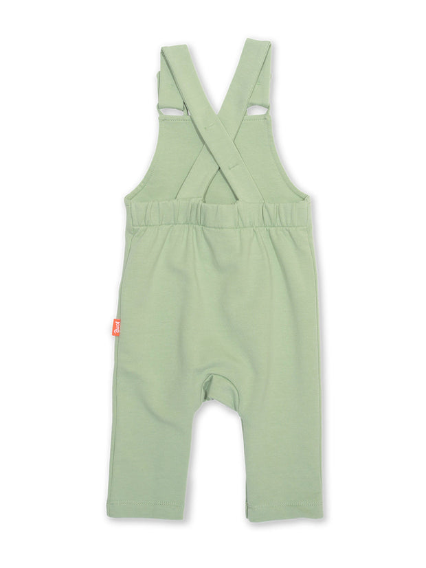 Baby bun dungarees