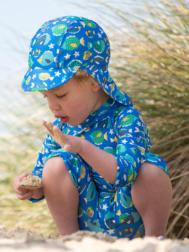 Funky fish beach hat