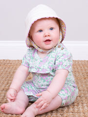 Flower patch romper