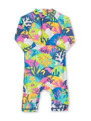 Coral reef sunsuit