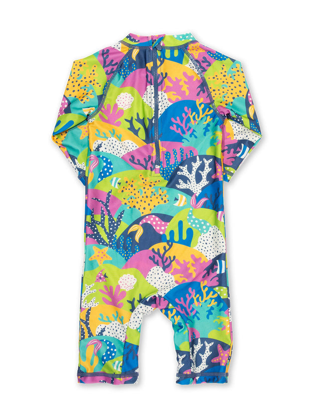 Coral reef sunsuit